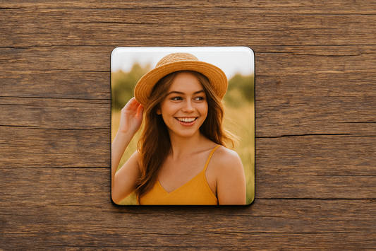 2"x2" Single Custom Photo Magnet